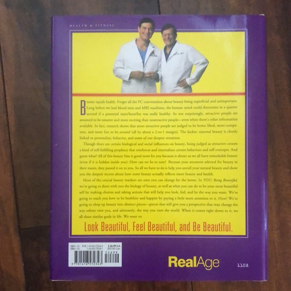 Hardback You Being Beautiful: The Owners Manual for Inner and Outer Beauty. - Picture 2 of 2